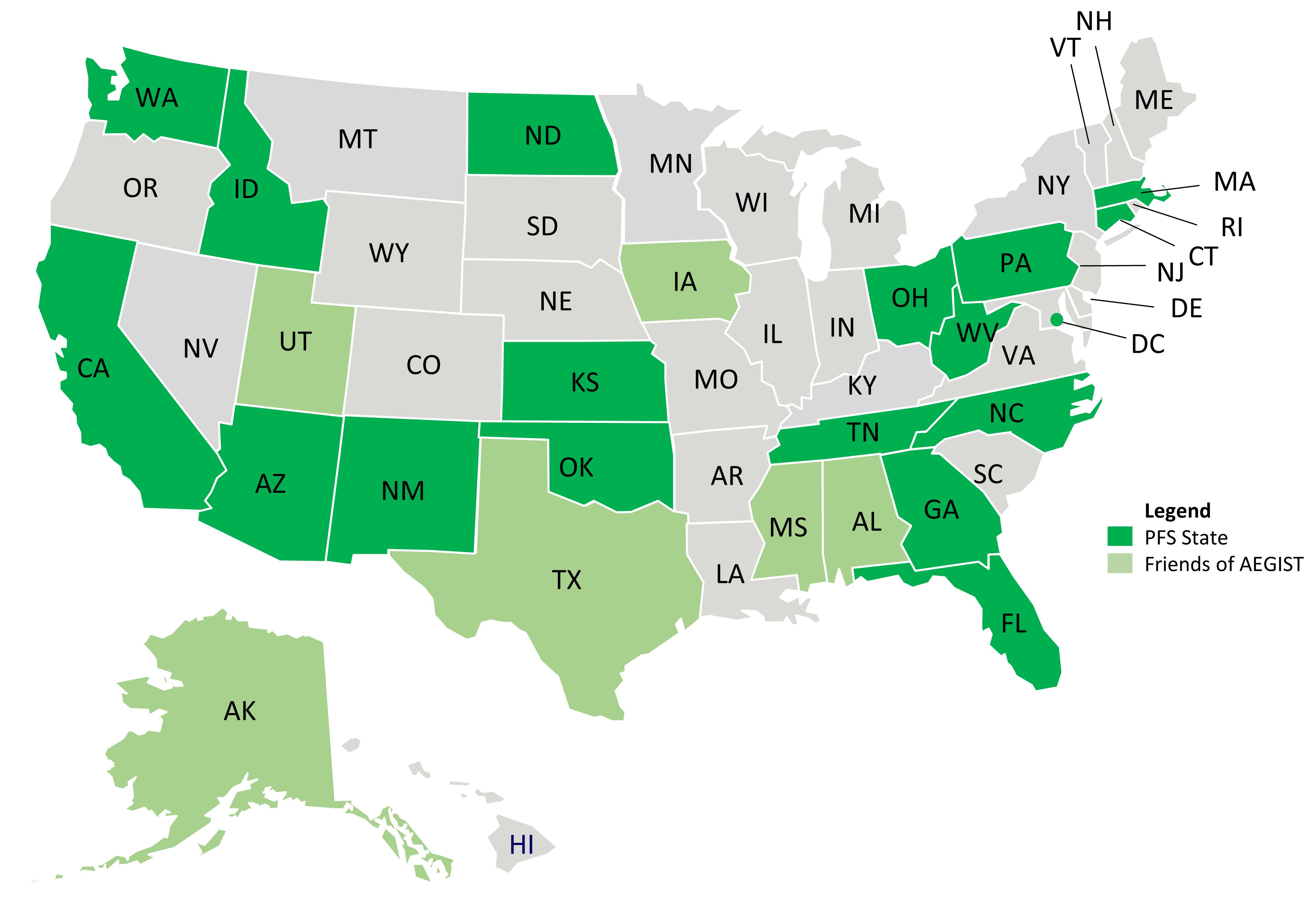 PFS States